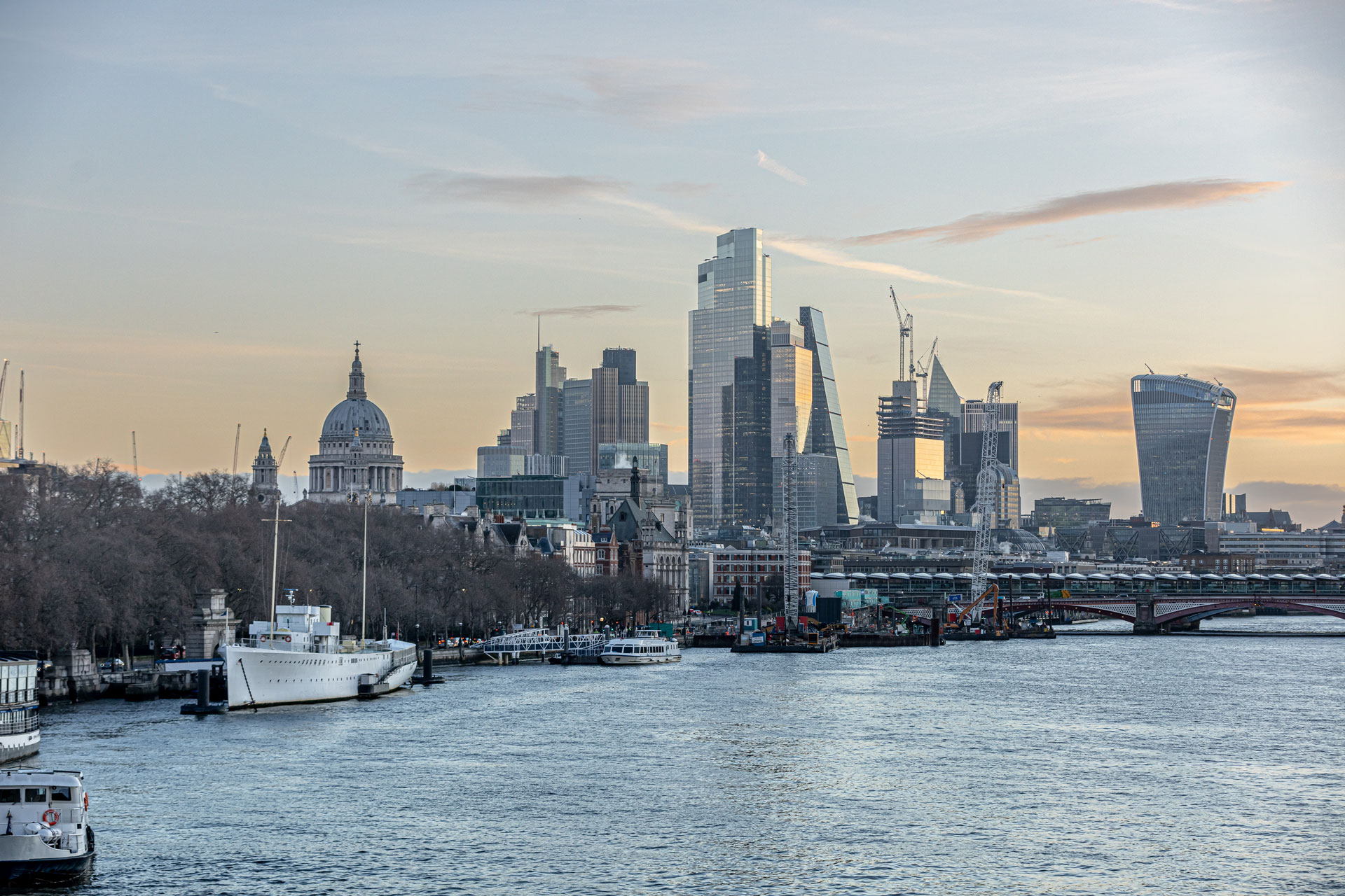 City of London skyline